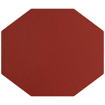 ADJ Шестиугольный плейсмат, 44,5x38 см., цвет: коньяк/бордо-3