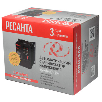 Стабилизатор напряжения Ресанта СПН-900-4