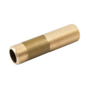 Сгон, прямой, НН, 1/2, 1/2, длина сгона, мм-100, латунь