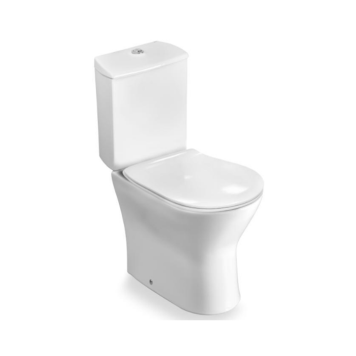 Roca Leon Унитаз моноблок 36x61см, универсальный выпуск, цвет: белый. 7.3426.4.900.0, 7.3416.4.900.0