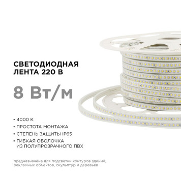 Лента светодиодная Apeyron Electrics 17-40-1