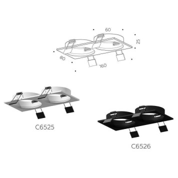Встраиваемый светильник Ambrella Light C C6525-7