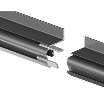 Профиль для контурной подсветки натяжного потолка Ambrella Light GP GP4100BK-2