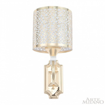Бра Arte Milano Florentia-9787 309787/1W Wh/Gd-1
