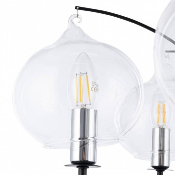 Люстра на штанге Arte Milano Napoli-321007 321007/6 BK.CR-3