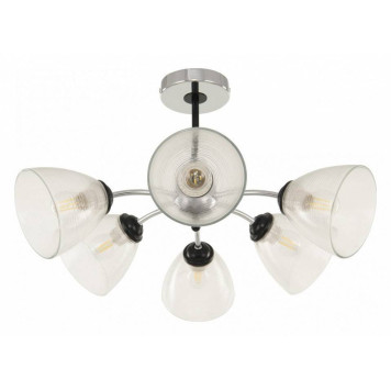 Люстра на штанге Arte Milano Napoli-329007 329007/3+3 CR.BK