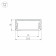 Профиль накладной Arlight ARH-WIDE-H10-2000 ANOD 016142