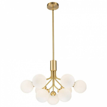 Люстра на штанге Belfast Bryson L-8130-6+3 BR GL-1