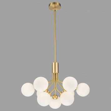 Люстра на штанге Belfast Bryson L-8130-6+3 BR GL-2