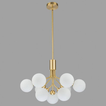 Люстра на штанге Belfast Bryson L-8130-6+3 BR GL-3