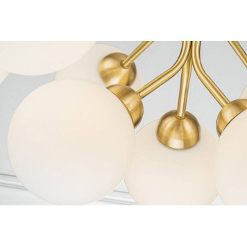 Люстра на штанге Belfast Bryson L-8130-6+3 BR GL-6