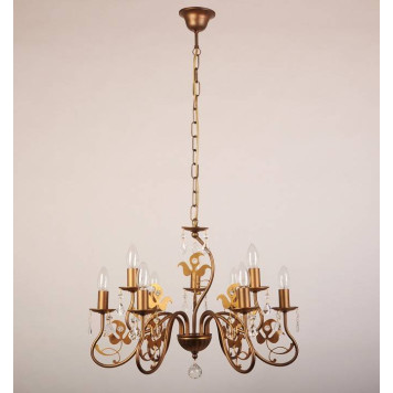 Подвесная люстра Doge Luce 520 520L6+3GD-1