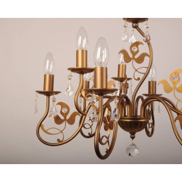 Подвесная люстра Doge Luce 520 520L6+3GD-2