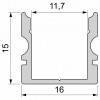 Профиль накладной Deko-Light AU-02-10 970121