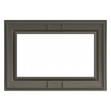 Рамка для двойной розетки Elbi Eleсtriс Zena 608-011400-908-3