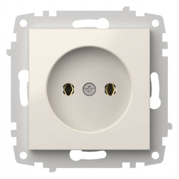 Розетка без заземления, без рамки Elbi Eleсtriс Zena Vega 609-010200-215-1