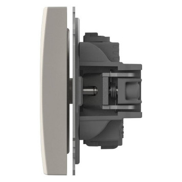 Розетка без заземления, без рамки Elbi Eleсtriс Zena Vega 609-010200-215-2