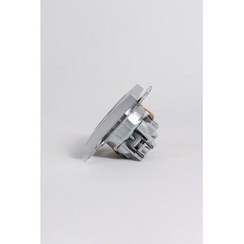 Розетка с заземлением, без рамки Elbi Eleсtriс Zena Vega 609-011000-217-5