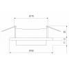 Встраиваемый светильник Elektrostandard 116 MR16 a055670