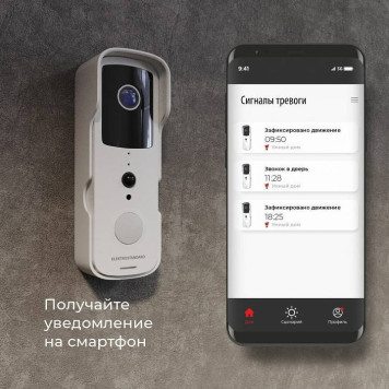 Звонок беспроводной с камерой Elektrostandard 76105 a059338-4