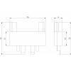 Соединитель линейный для треков Elektrostandard Flat Magnetic a063739