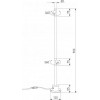 Наземный низкий светильник Elektrostandard Rone a066698