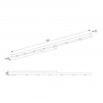 Подсветка для картины Elektrostandard Artline 40162/LED-3