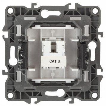 Розетка телефонная RJ-11 без рамки Эра Эра 12 12-3105-01-1