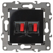 Розетка акустическая без рамки Эра Эра 12 12-3112-06