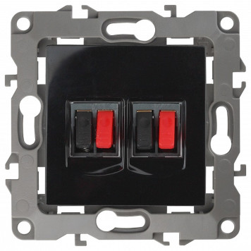 Розетка акустическая без рамки Эра Эра 12 12-3112-06