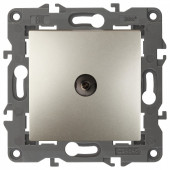 Механизм ТВ-розетки проходной Эра Эра Elegance 14-3102-04