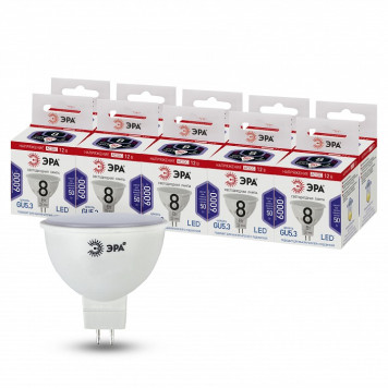 Лампа светодиодная Эра LED MR16-8W-12V-860-GU5.3-2