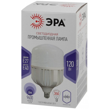 Лампа светодиодная Эра Стандарт LED POWER T160-120W-6500-E27/E40-8