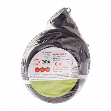 Удлинитель Эра UPx-1e-3x2,5-10m-IP44(KG)-1