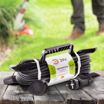 Удлинитель Эра UFx-1e-3x1,5-10m-IP44(KG)-3