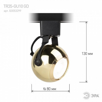 Светильник на штанге Эра TR35-GU10 GD-6