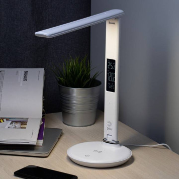 Настольная лампа офисная Эра NLED-505-10W-W-6