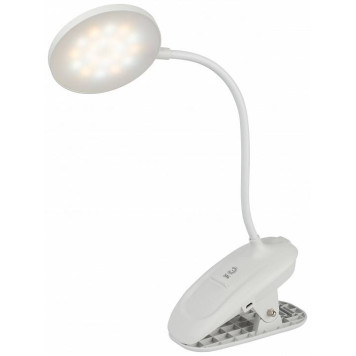 Настольная лампа офисная Эра NLED-513-6W-W-1
