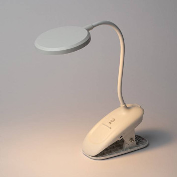 Настольная лампа офисная Эра NLED-513-6W-W-2
