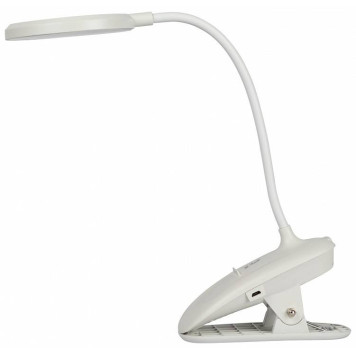 Настольная лампа офисная Эра NLED-513-6W-W-4