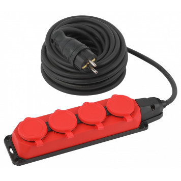 Удлинитель Эра UK-4e-3x1,5-10m-IP44(KG)