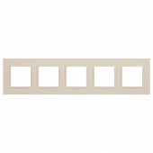 Рамка на 5 постов Эра Эра Elegance 14-5015-02