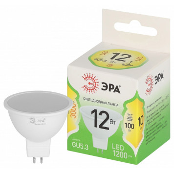 Лампа светодиодная Эра Green Line LED MR16-12W-830-GU5.3 GL-1