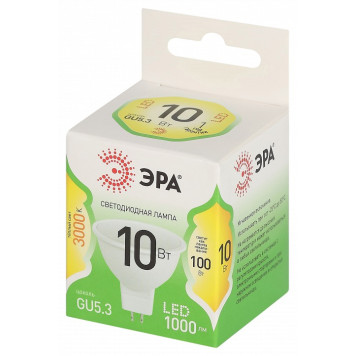 Лампа светодиодная Эра Green Line LED MR16-10W-830-GU5.3 GL-2