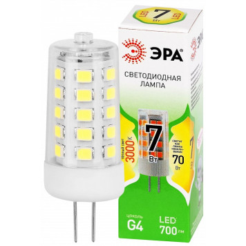 Лампа светодиодная Эра Green Line LED G4-JC-7W-830-12V GL-1