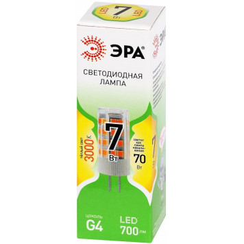 Лампа светодиодная Эра Green Line LED G4-JC-7W-830-12V GL-2