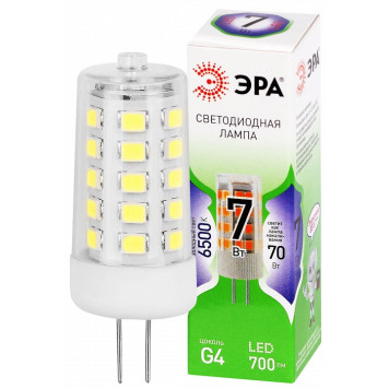 Лампа светодиодная Эра Green Line LED G4-JC-7W-865-12V GL-1