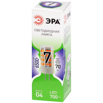 Лампа светодиодная Эра Green Line LED G4-JC-7W-865-12V GL-2