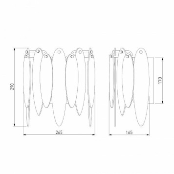 Накладной светильник Bogate apos;s Canaria 324/1-1