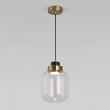 Подвесной светильник Eurosvet Jeffry 50240/1 LED прозрачный-1